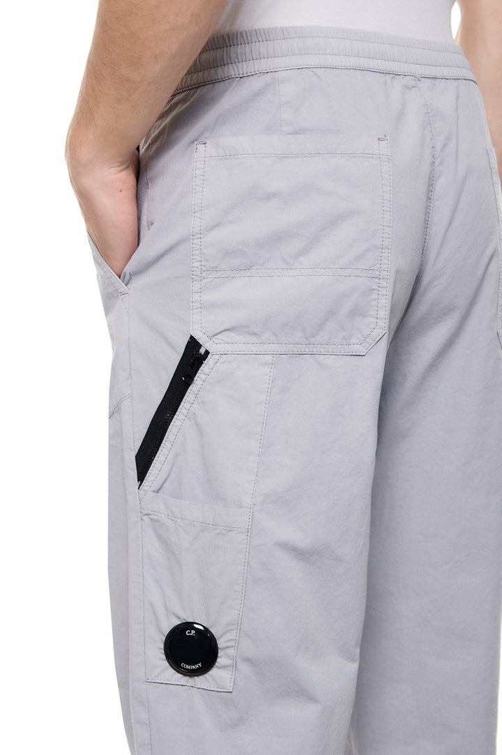 Translation missing: en.C.P. COMPANY Mens Loose Fit Worker Pant in Drizzle Grey- IT 48 US Medium 32-34