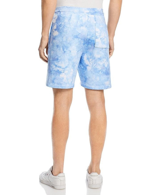 Translation missing: en.SOL ANGELES Men's Tie Dyed Tides Drawstring Shorts in Blue-XL
