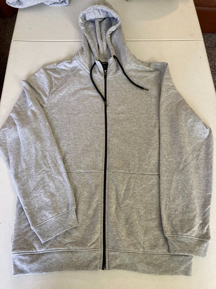 Translation missing: en.Alfani Men's Mendoza Lounge Zip Hoodie Charcoal Heather-Medium