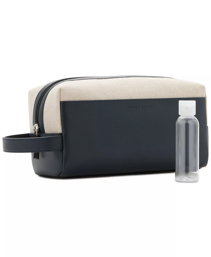 Translation missing: en.Perry Ellis Portfolio Men's Mixed Media Shave Kit - Navy-O/S