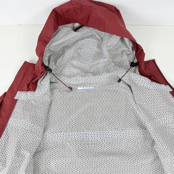 Translation missing: en.Columbia Men's EvaPOURation Omni Wick Rain Jacket Red Jasper_Size Small
