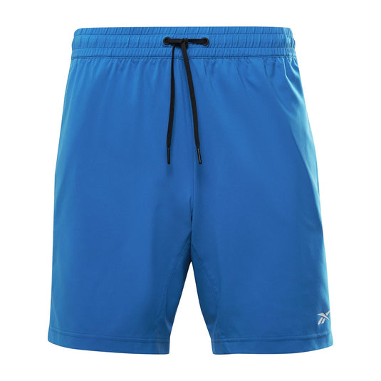 Translation missing: en.Reebok Workout Ready Shorts Vector Blue Size Medium Woven 9Inseam Reg Fit