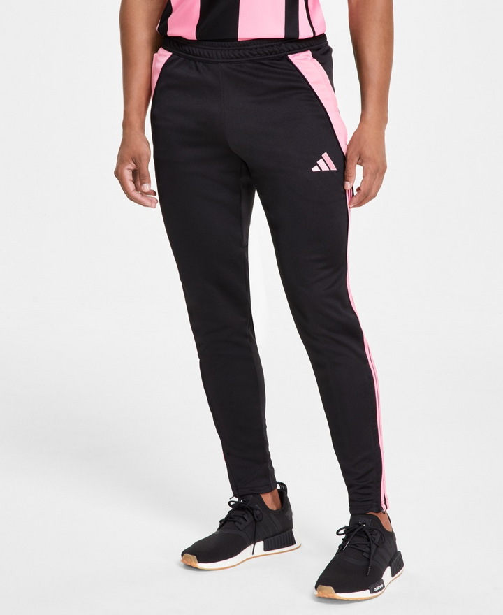 Translation missing: en.adidas Men's Tiro 24 Soccer Pants Regular Fit Aeroready Black Pink-2XL
