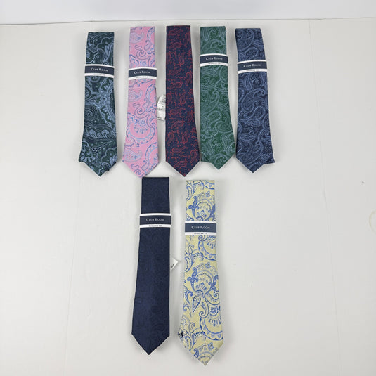Translation missing: en.Club Room Men's Premium Ties Paisley Business Wedding Formal New Fast Ship -O/S