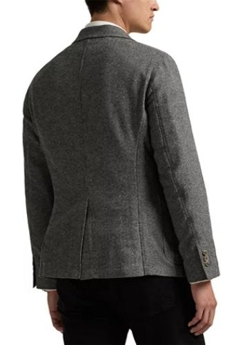 Translation missing: en.Polo Ralph Lauren Men's Modern Herringbone Sport Coat - Black-48R