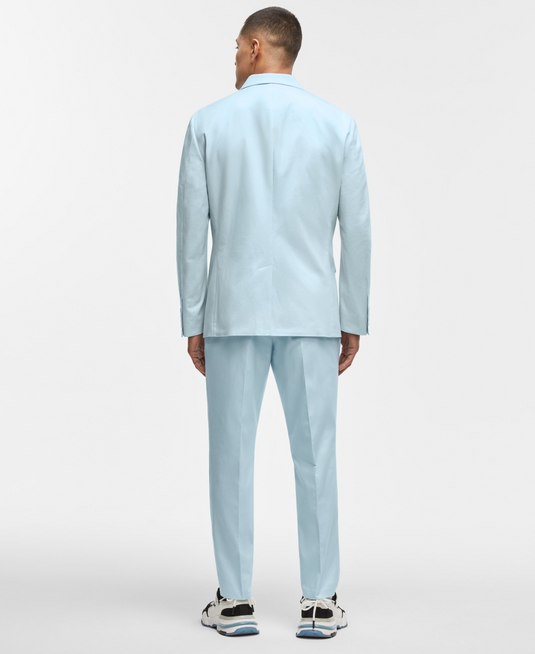 Translation missing: en.Mode of One Men's Slim-Fit Cotton Linen Blazer Delicate Blue-Size XL 44-46R