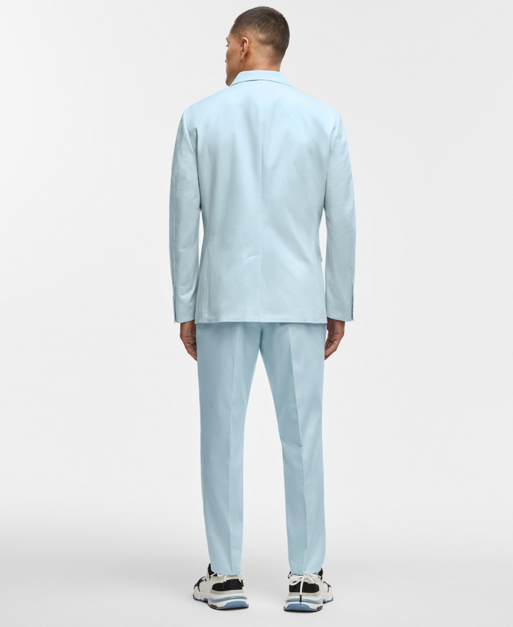 Translation missing: en.Mode of One Men's Slim-Fit Cotton Linen Blazer Delicate Blue-Size XL 44-46R