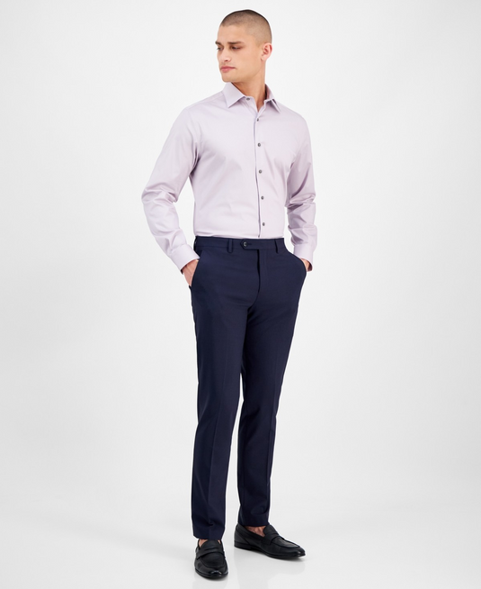Translation missing: en.Alfani Men's Slim-Fit Temperature Regulating Dress Shirt Lt Purple-16-16.5 32/33