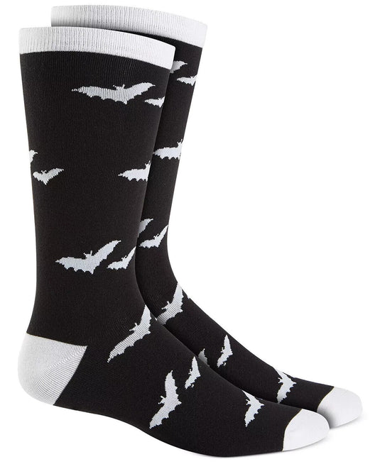 Translation missing: en.Club Room  Lot of 3 Halloween Bat Crew Socks Black Multi-One Size