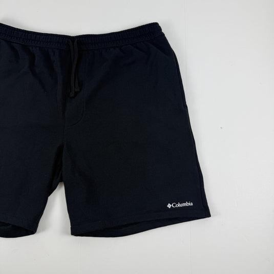Translation missing: en.Columbia Men's Trek Relaxed-Fit Stretch Logo-Print Fleece Shorts - Black-2XL