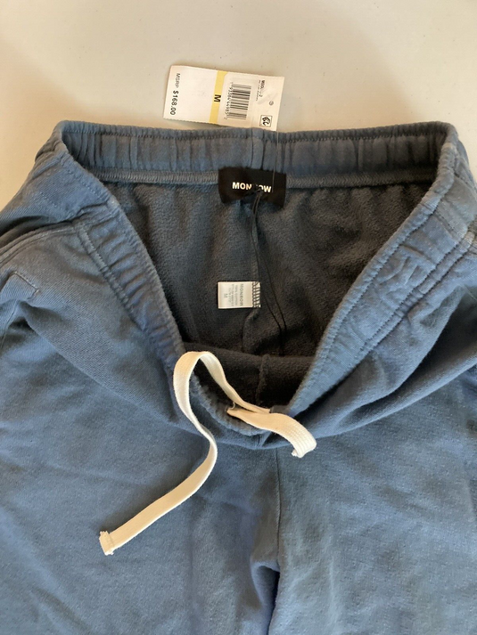 Translation missing: en.Monrow Men's Ombre Wash Slouchy Sweatpants in Blue Steel-Medium