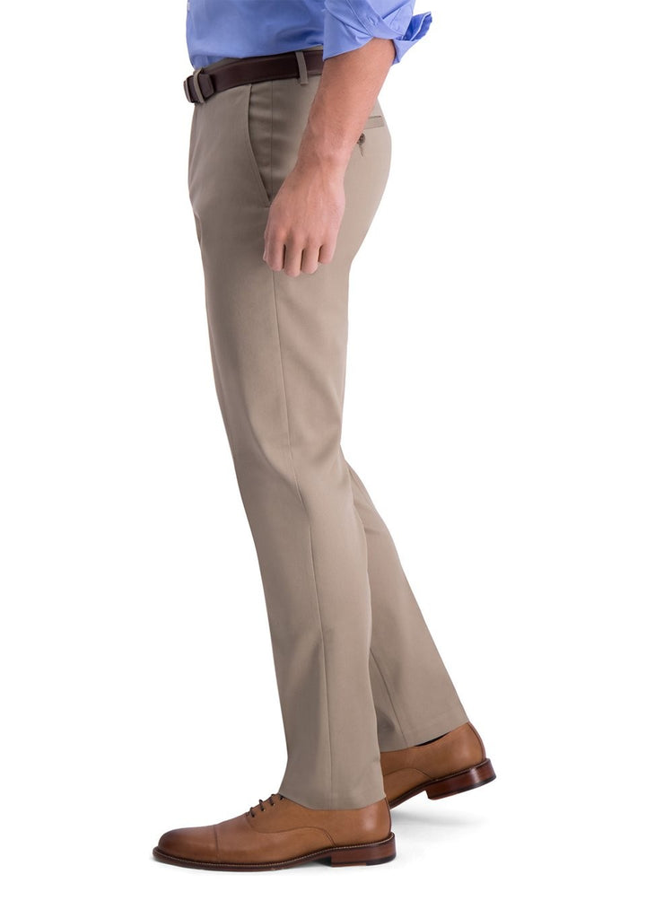 Translation missing: en.Haggar Men's Iron Free Premium Khaki Slim-Fit Flat-Front Pant Med Khaki-36x30