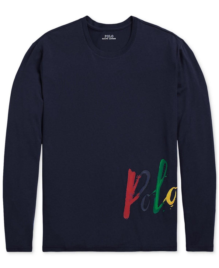 Translation missing: en.Polo Ralph Lauren Pajama Shirt Cruise Navy Size XL Men's Long-Sleeve Crewneck