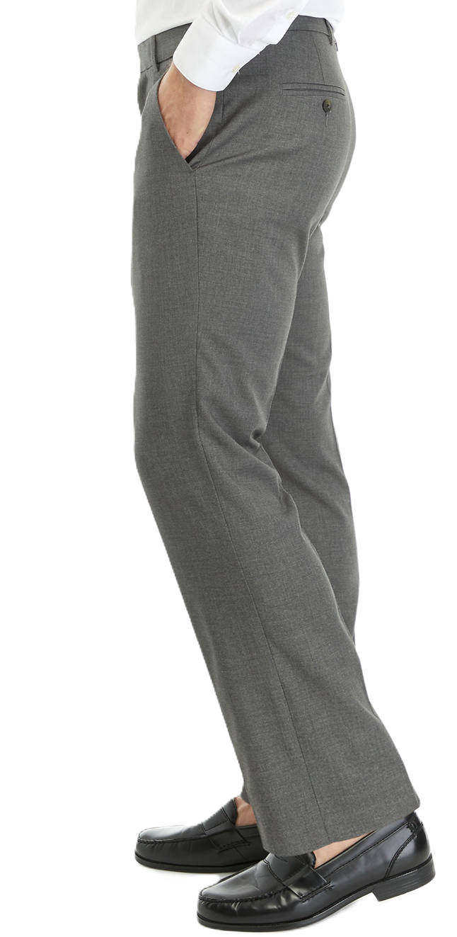 Translation missing: en.Perry Ellis Portfolio Men's Slim-Fit Performance Stretch Dress Pants Alloy-34x29