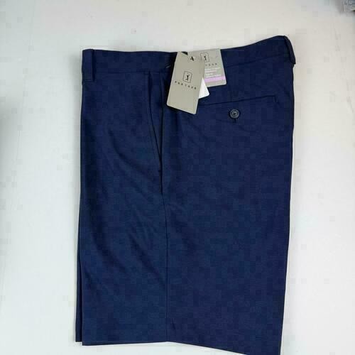 Translation missing: en.PGA Tour Golf Shorts Dark Peacoat Heather Blue Size 30 Two-Tone 8in Inseam