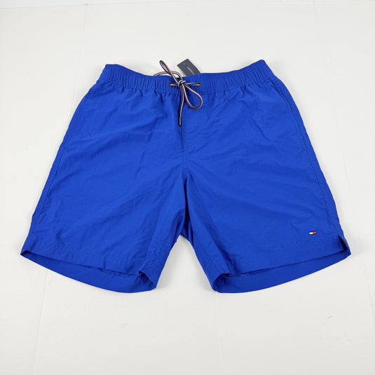 Translation missing: en.Tommy Hilfiger Men's Maillot Solid 7" Swim Trunks - Cobalt Blue-Size Small