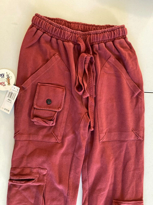 Translation missing: en.The Rad Black Kids Italian Hunting Pants Maroon-Size Small