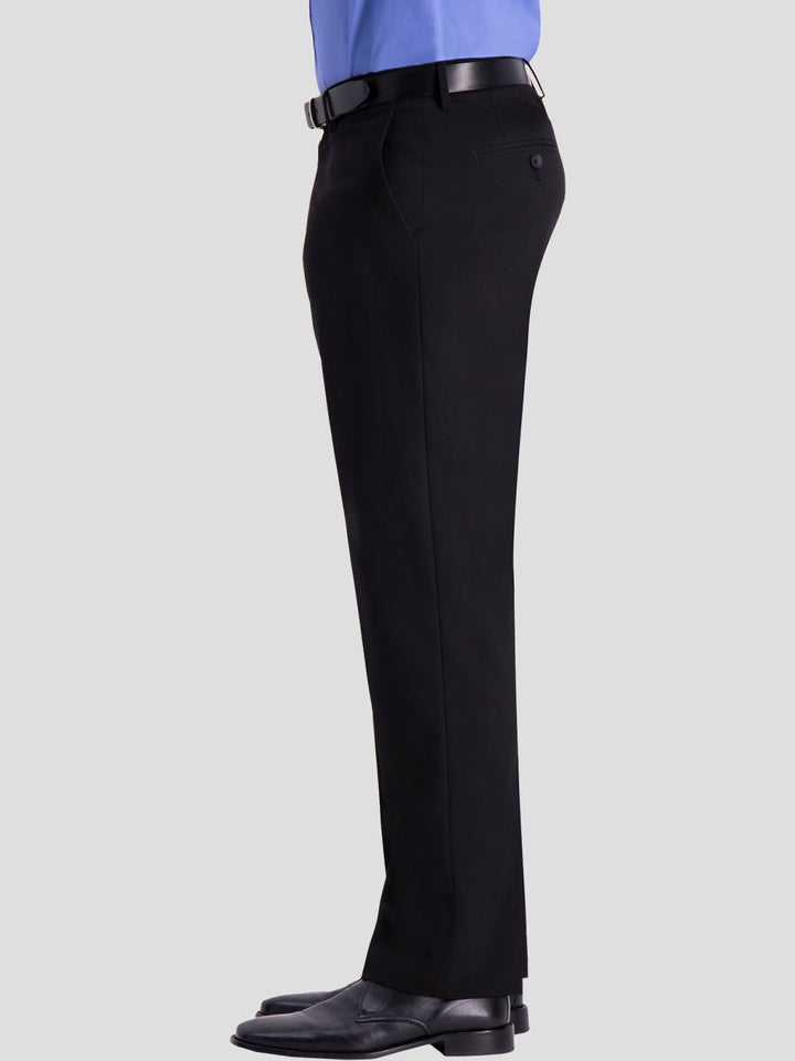 Translation missing: en.J.M. Haggar Men's 4-Way Stretch Classic Fit Premium Dress Pants Black-40x29