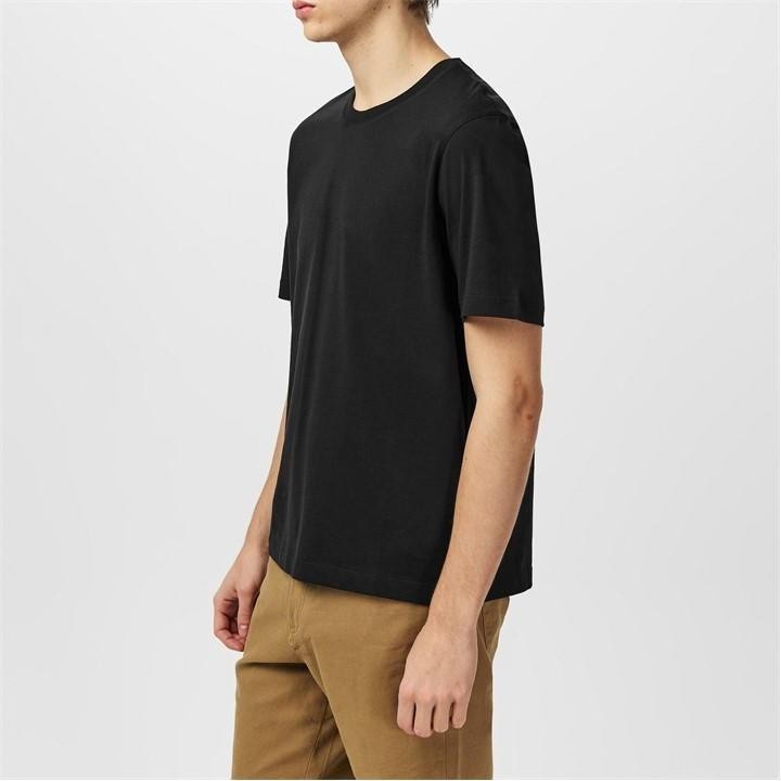 Translation missing: en.Ted Baker Regular Fit Tywinn Mens Black T-Shirt Cotton - Size Small
