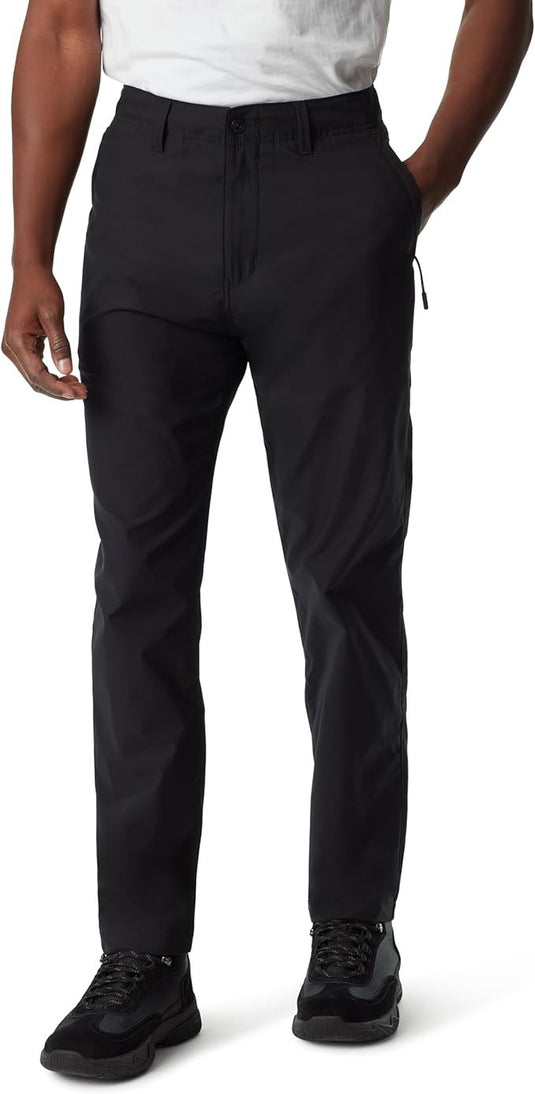 Translation missing: en.Bass Outdoor Men's Slim Straight-Fit Traveler Pants - Black-28x30.5