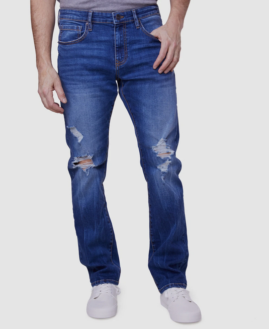 Translation missing: en.Lazer Men's Slim-Fit Stretch Jeans - Issac Blue-31x32