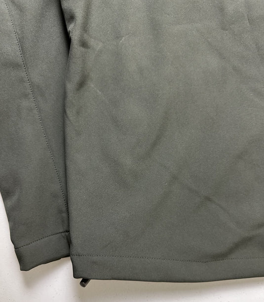 Translation missing: en.Bass Outdoor Mens Firebird Hooded Softshell Rain Jacket in Olive-Small