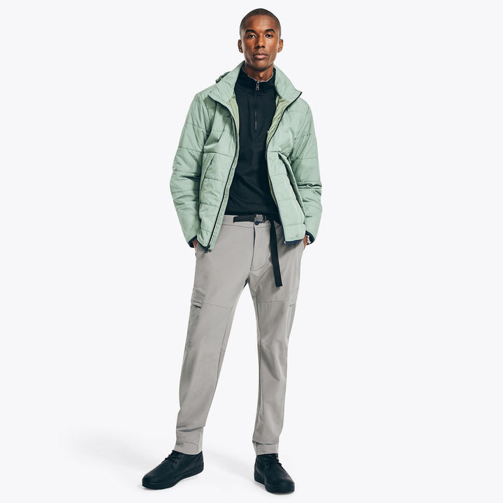 Translation missing: en.Nautica Mens Navtech Performance Slim-Fit Utility Pants in Pewter Grey-38Wx30L