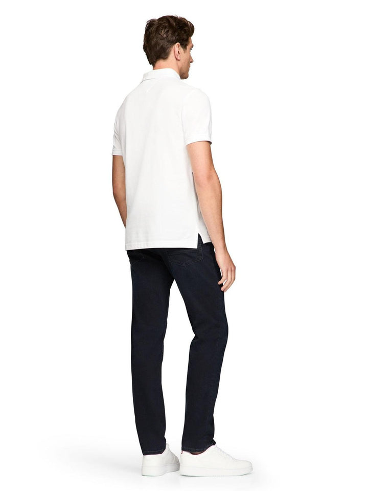 Translation missing: en.Tommy Hilfiger Men's Polo White Size 2XL Global Stripe Blocking Regular Fit