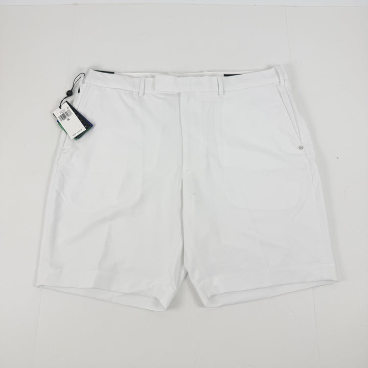 Translation missing: en.Ralph Lauren RLX Men's 9-Inch Tailored Fit Performance Golf Shorts White-38