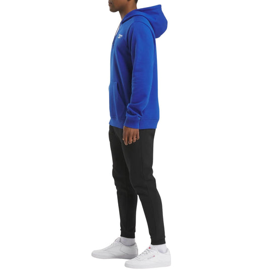 Translation missing: en.Reebok Identity Small Logo Hoodie Boundless Blue Size 2XL Fleece Classic Fit