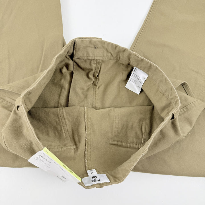 Translation missing: en.Mode of One Men's Regular-Fit Utility Pants in Army Brown All Cotton-30x31