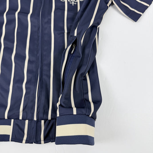 Translation missing: en.AGTAWH All Good Paris Cherry Street Track Jacket Short Sleeve Indigo Blue-Medium