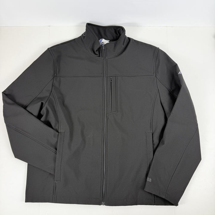 Translation missing: en.Nautica  Men's Flight Jacket Black Water &amp; Wind Resist Stretch Full Zip-XL