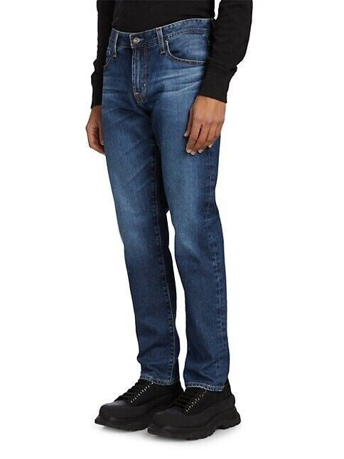 Translation missing: en.AG Tellis Men's Vapor Wash Modern Slim Fit Jeans in Airway Blue-29/34 1783LED