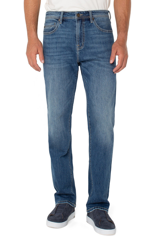 Translation missing: en.Liverpool Los Angeles Mens Jeans Belmonte 33x30 Sutton Relaxed Fit Straight Leg