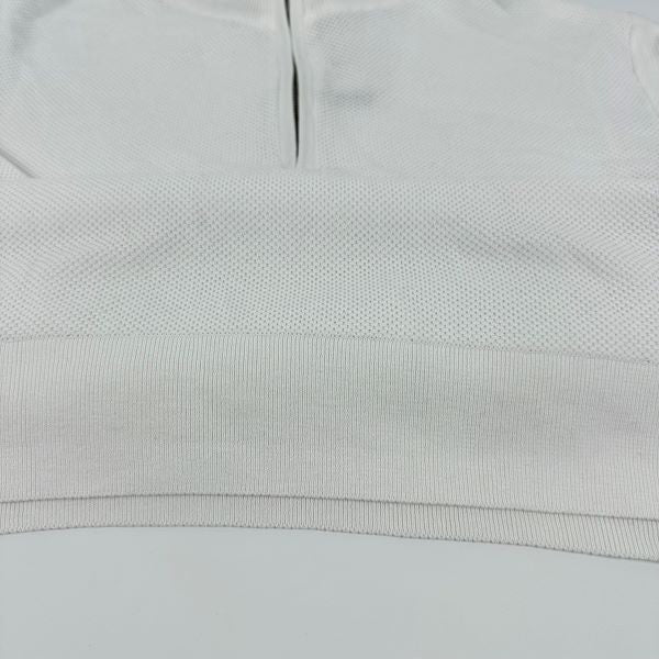 Translation missing: en.The Men's Store Cotton Birdseye Regular Fit Half Zip Mock Neck Sweater White-2XL