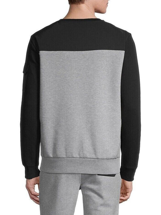 Translation missing: en.Polo Ralph Lauren Men's Water Repellent Hybrid Sweatshirt in Grey Heather-Small