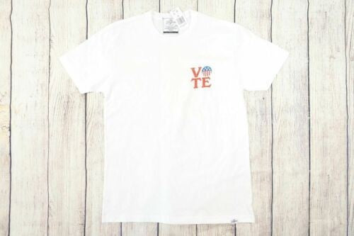 Translation missing: en.Kid Dangerous Men's Vote Flag Tee in White-Size Large