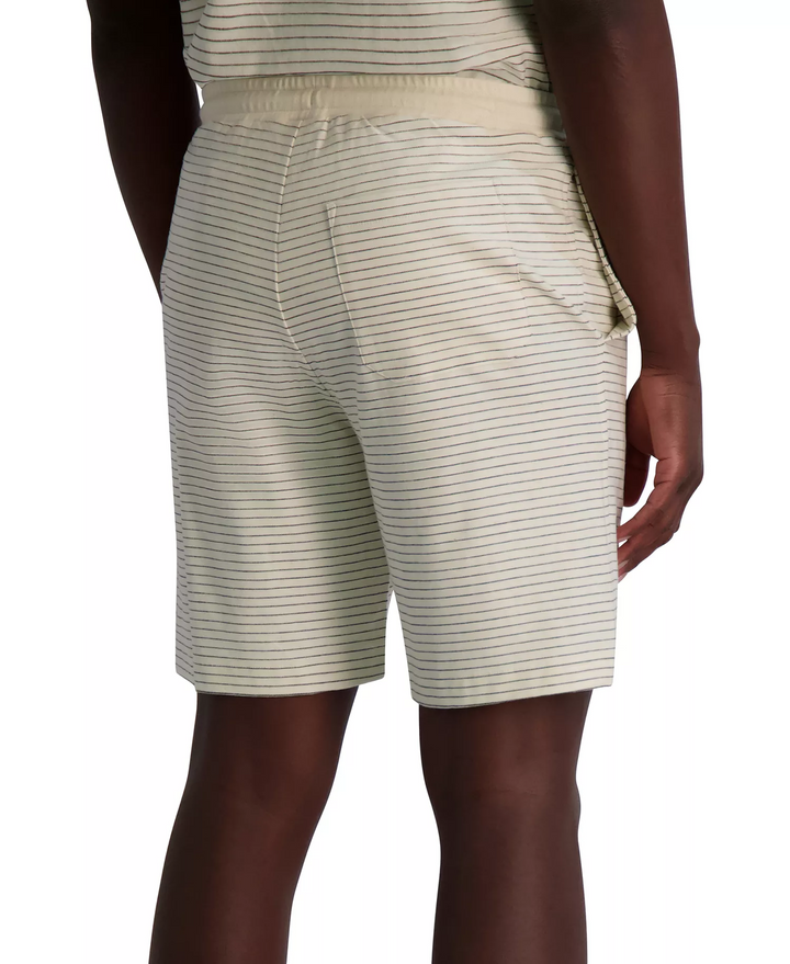 Translation missing: en.Karl Lagerfeld Paris Men's Relaxed-Fit Textured Stripe Shorts 8.5 in Natural-2XL