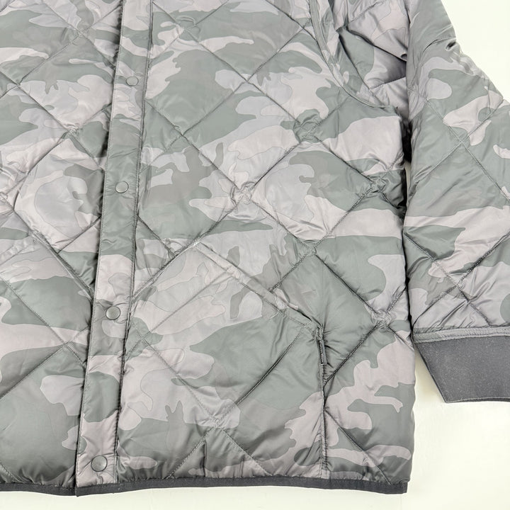 Translation missing: en.Calvin Klein Men's Quilted Jacket Size 2XL Black/Camo Reversible Windbreaker