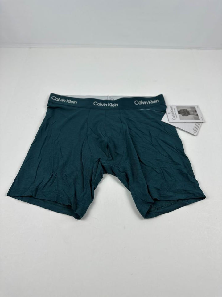 Translation missing: en.Calvin Klein Ultra Soft Modal Boxer Briefs Atlantic Deep Green-Small