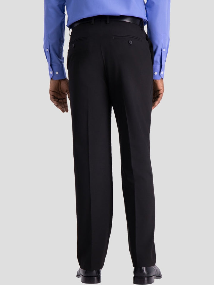 Translation missing: en.J.M. Haggar Men's 4-Way Stretch Classic Fit Premium Dress Pants Black-40x29