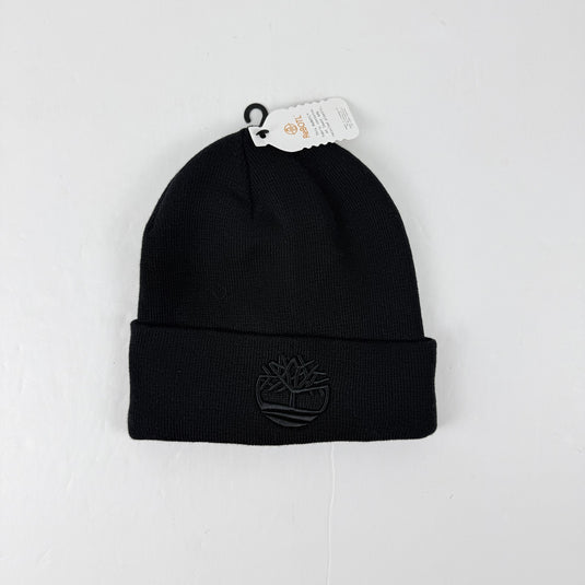 Translation missing: en.Timberland Men's Tonal 3D Embroidery Beanie - Black-One Size