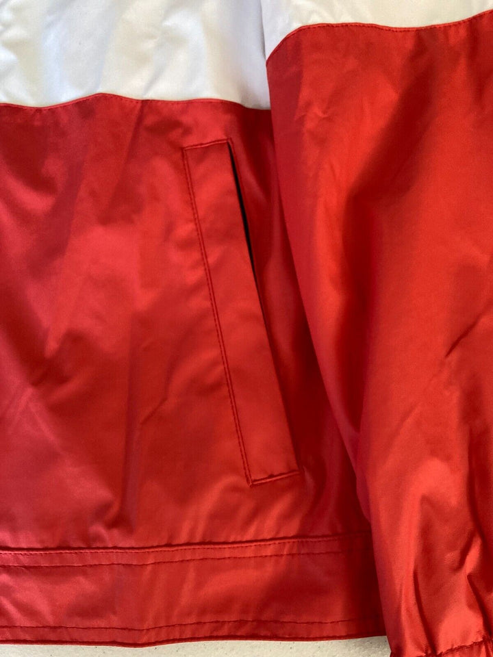 Translation missing: en.Club Room Men's Rubberized Lightweight Hooded Rain Jacket in Rinse-Medium