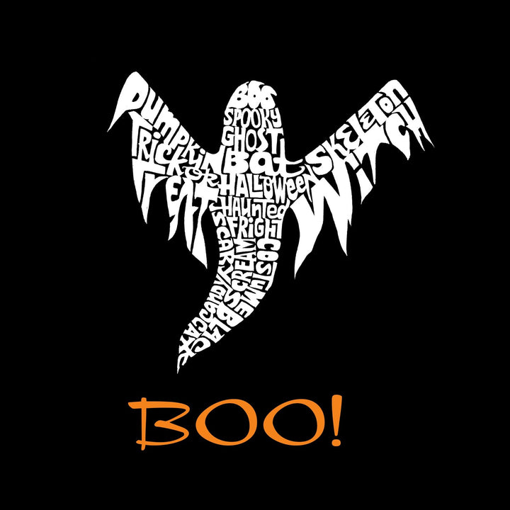 Translation missing: en.LA Pop Art Halloween Ghost  Men's Premium Blend Word Art T-Shirt Black-XL