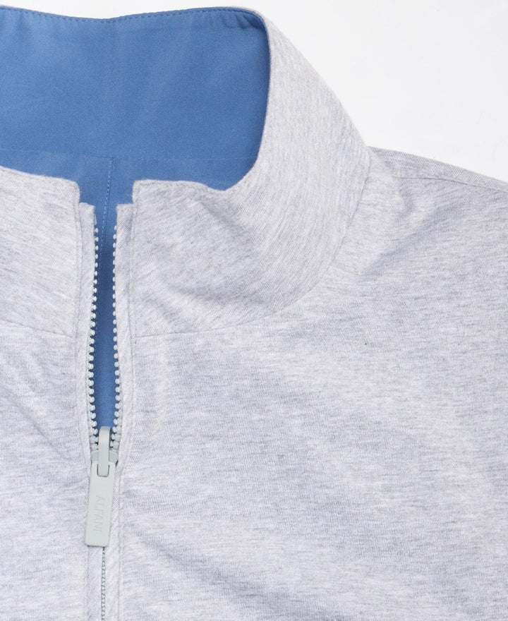 Translation missing: en.Alfani Men's Reversible Zip-Front Vest, Casual Gray Blue-Size 2XL