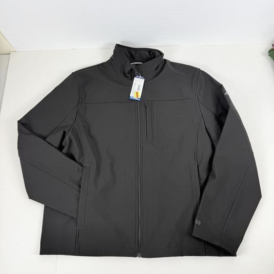 Translation missing: en.Nautica  Men's Flight Jacket Black Water &amp; Wind Resist Stretch Full Zip-XL