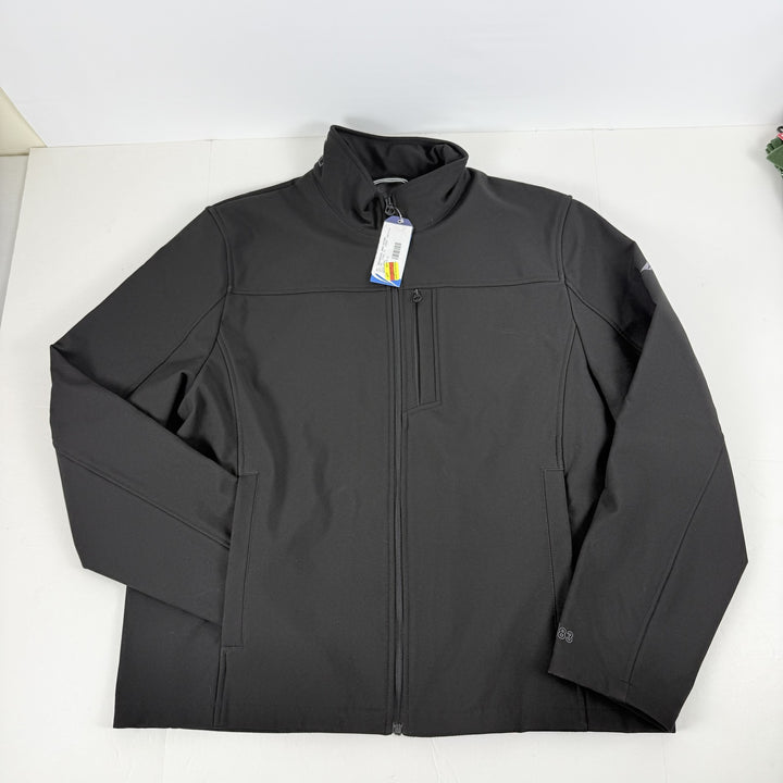 Translation missing: en.Nautica  Men's Flight Jacket Black Water &amp; Wind Resist Stretch Full Zip-XL