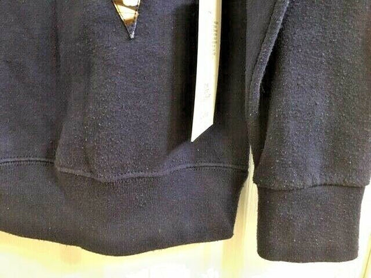 Translation missing: en.Atelier And Repairs Patch Front Sweatshirt Navy-Size Medium