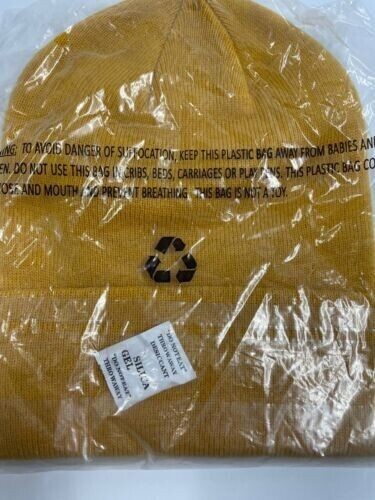 Translation missing: en.Sun + Stone Men's Tall Solid Beanie in Mustard-O/S